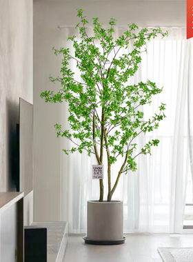 吊钟仿真绿植客厅大型落地盆栽室内装饰摆件仿生马醉木植物仿真树