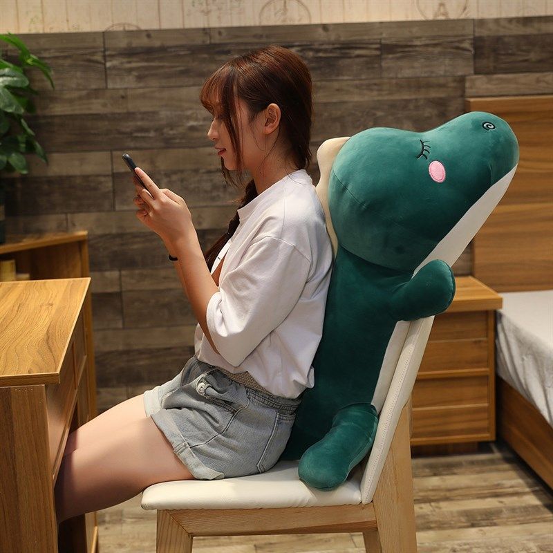 可爱恐龙抱枕男生款睡觉女生夹腿陪你睡靠枕长条枕大靠背床头靠垫,居家布艺,靠垫/抱枕,淘宝优惠券,粉丝福利购,淘宝优惠卷