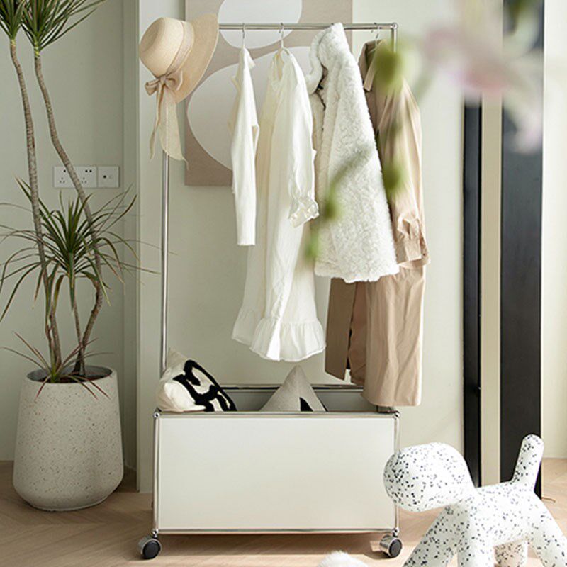 USM中古落地挂衣架穿衣镜衣帽架带镜子一体不锈钢卧室全身试衣镜,住宅家具,衣挂一体镜,淘宝优惠券,粉丝福利购,淘宝优惠卷