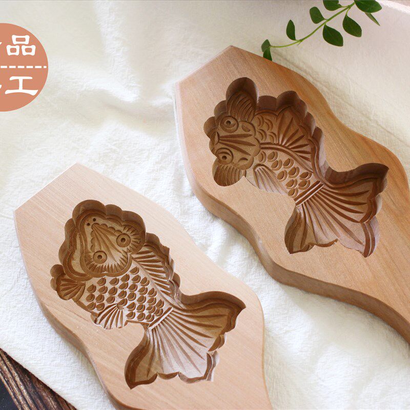 精品手工花样馒头模具年糕鱼饽饽吉祥面食馍馍创意月饼紫薯饼烘焙
