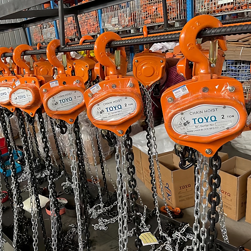VT款手拉葫芦1t2t吨5T旋转起重倒链三角型吊葫芦m6m9m手动葫芦