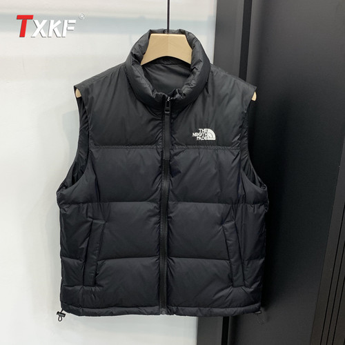 高端羽绒服马甲男士2025新款春秋冬季白鸭绒坎肩马夹外穿外套男款