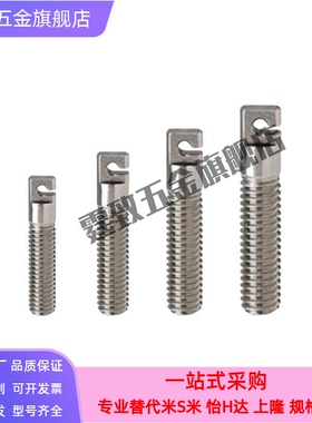 FFL11-D3/D4/D5/D6-L15/L20/L25拉伸弹簧支柱 带扁方全牙型SAIPOK