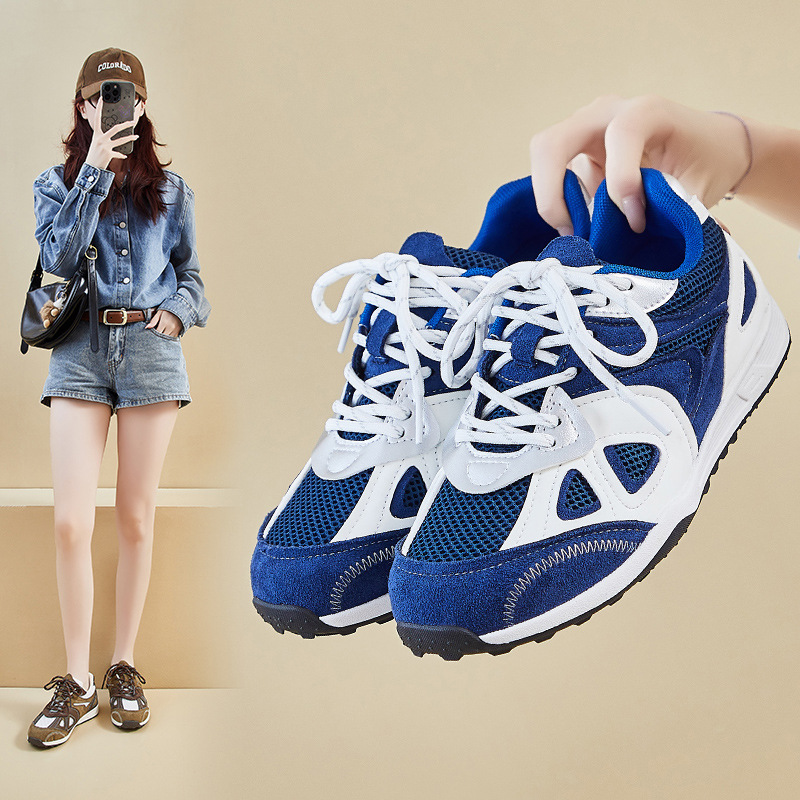 香港内增高韩版阿甘鞋女2025秋季增高新款学生跑步运动休闲LD1212