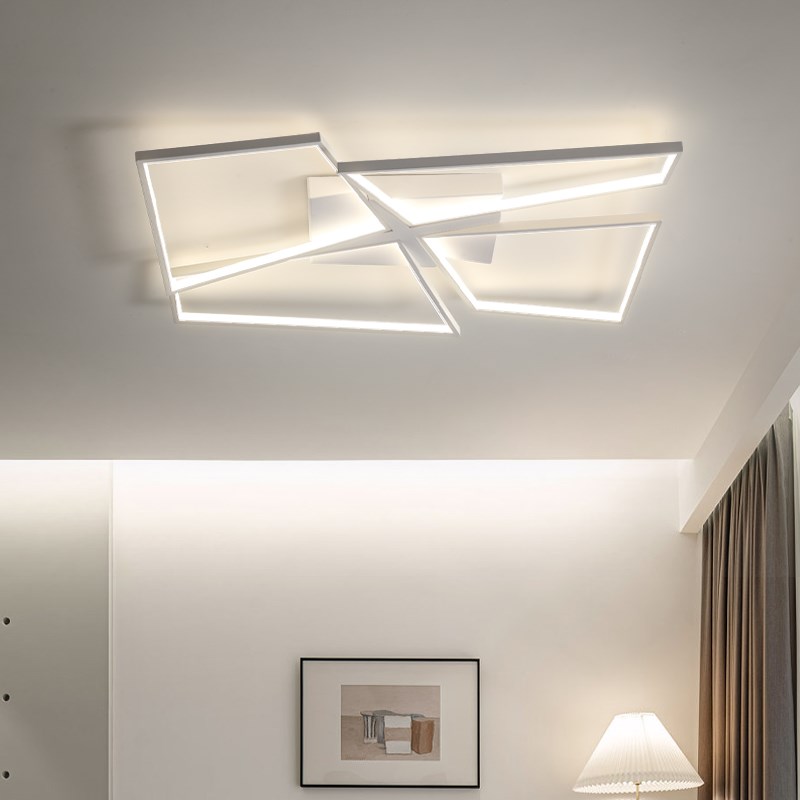 铭琢长方形客厅灯现代简约新款铝材吸顶灯创意个性极简设计师灯具