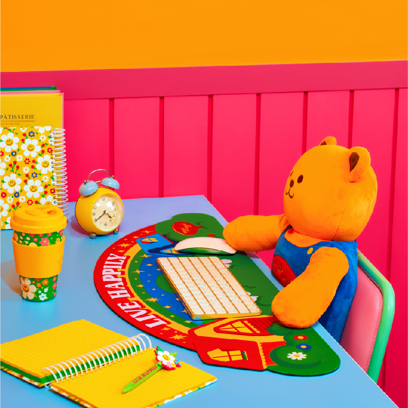 wigglewiggle鼠标桌垫办公轻奢高级感学习电脑垫学生写字防油防水