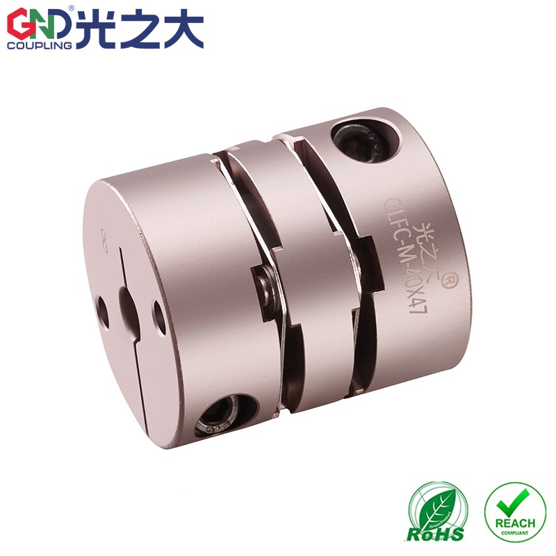 GND光之大传动GLFC-M双膜片联轴器丝杆伺服电机模组弹性铆钉款