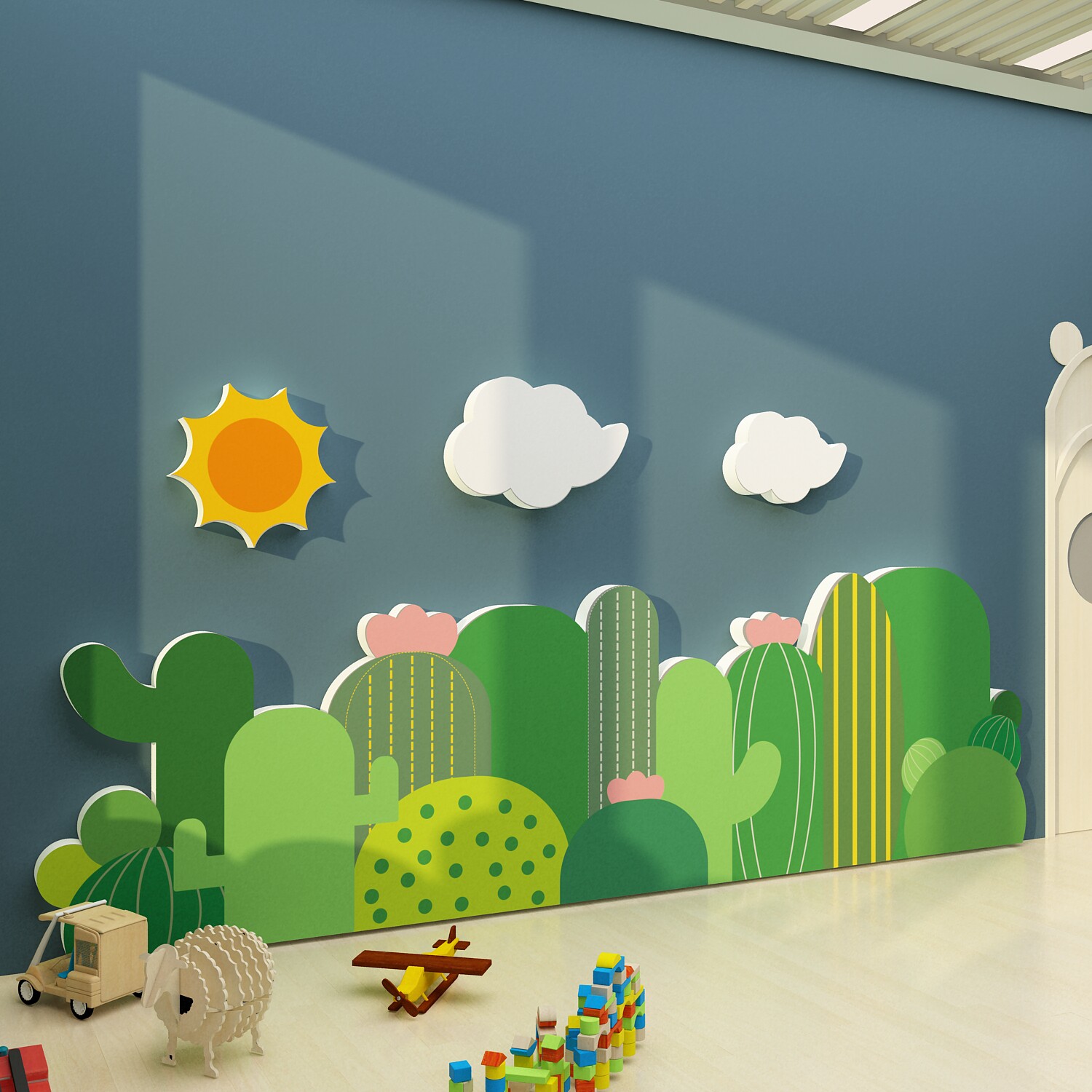 幼儿园环创境主题文化走廊墙面装饰成品春天踢脚腰线贴纸布置材料,家居饰品,软装墙贴,淘宝优惠券,粉丝福利购,淘宝优惠卷