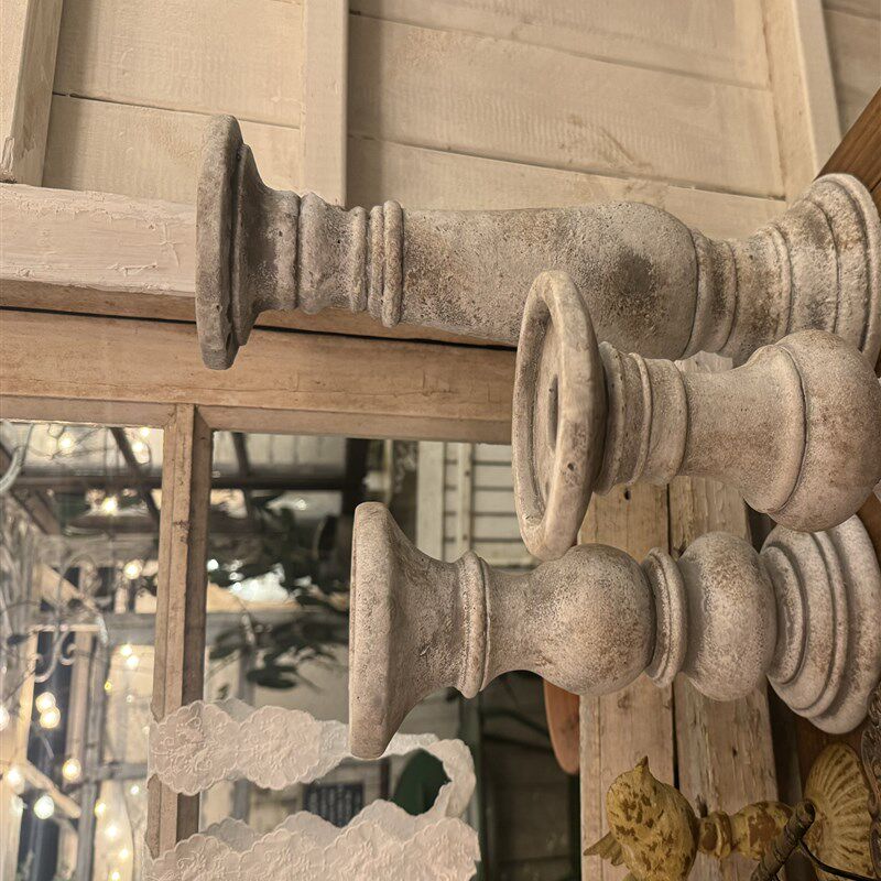 复古做旧水泥烛台花园装饰摆件杂货,家居饰品,户外/庭院摆件,淘宝优惠券,粉丝福利购,淘宝优惠卷