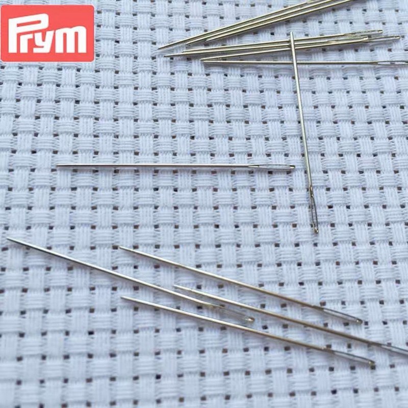 德国Prym绣针 顺滑好用不断十字绣针 11ct中格24号 10枚