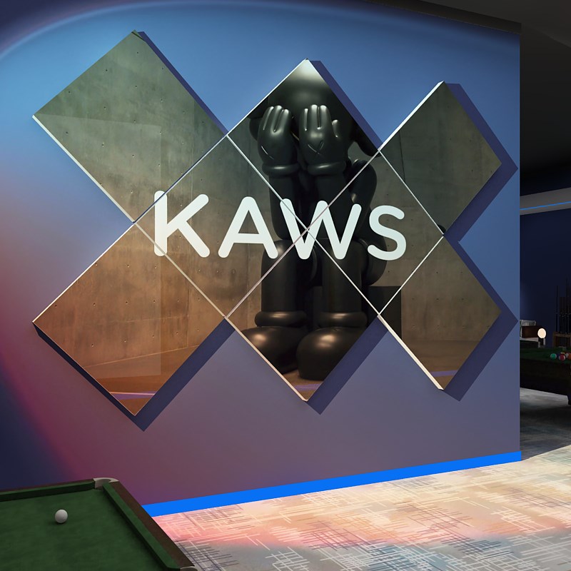 台球厅室墙面装修饰品网红俱乐部桌壁画文化海报创意背景贴纸设计