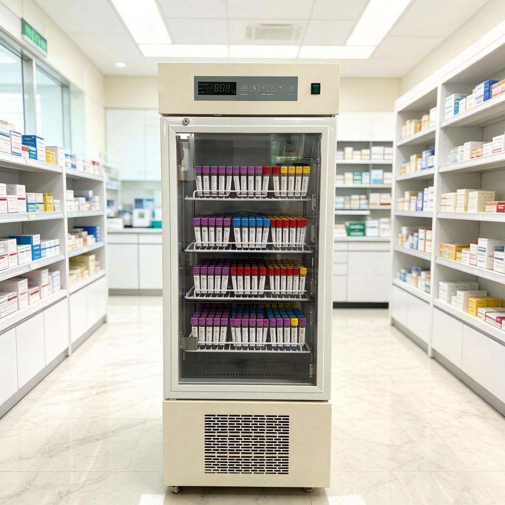 工厂直销血液柜冷藏箱4±1度医用储血冰箱血站实验室保存箱展示柜