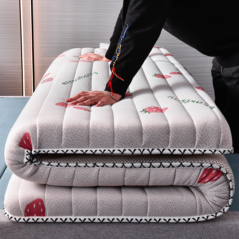 加厚床垫乳胶软垫家用1.2垫被1记忆棉垫子1.5一米5五1.8X2m不塌陷