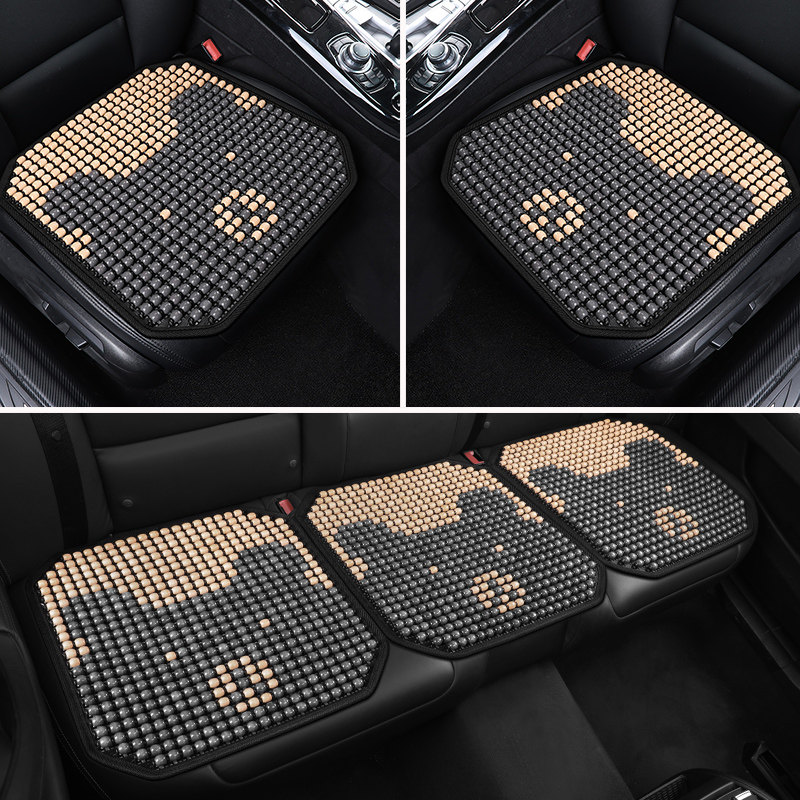 汽车坐垫腰靠一体护腰夏季单片凉垫木珠通风车内座椅座垫屁股垫子,汽车用品/电子/清洗/改装,通用座套/座垫,淘宝优惠券,粉丝福利购,淘宝优惠卷