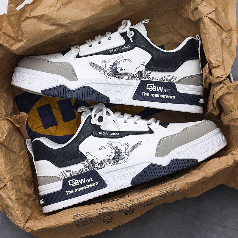 莆田男鞋冬季百搭休闲鞋工作板鞋韩版潮流运动小白鞋夏季加绒保暖