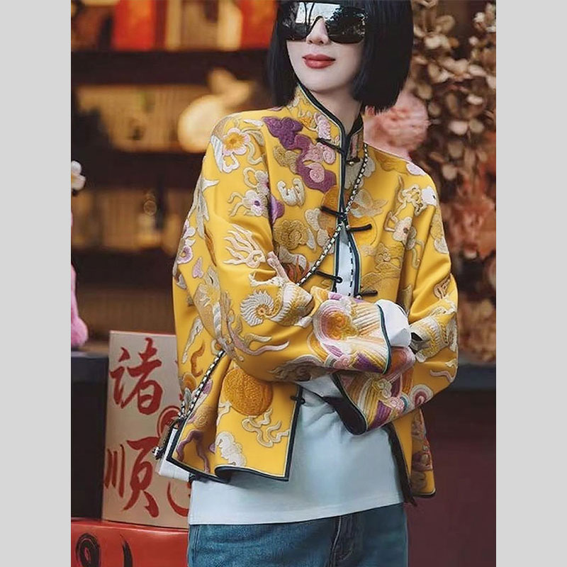 新中式女装国风唐装复古上衣