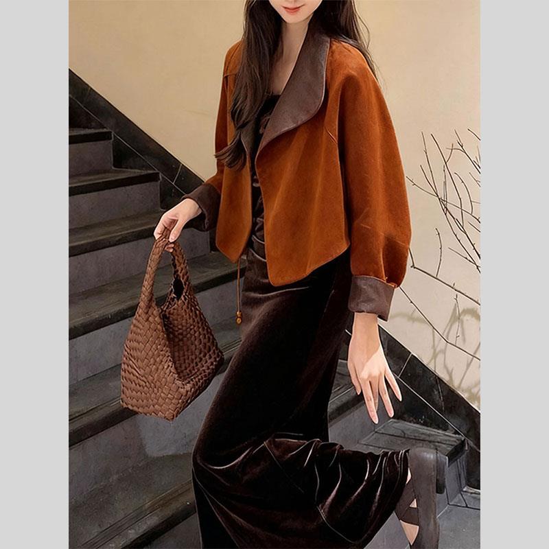 2025秋季新款老钱风中式短款上衣