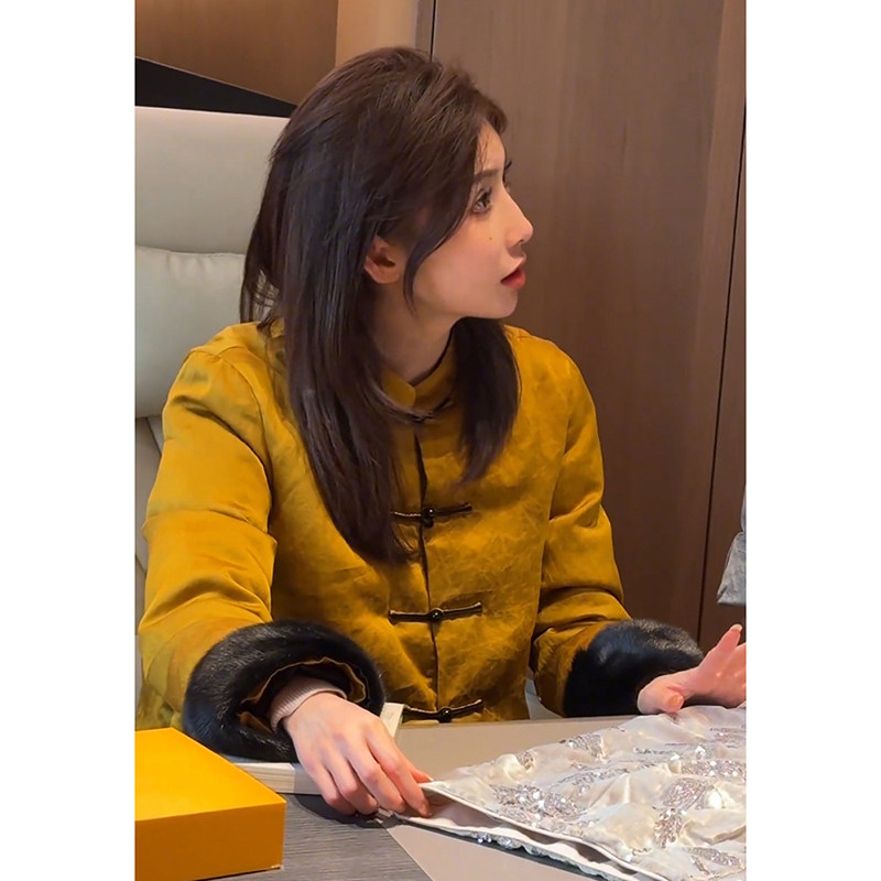 新中式国风老钱风棉服棉袄冬季唐装女装中国风年轻款高级感厚外套