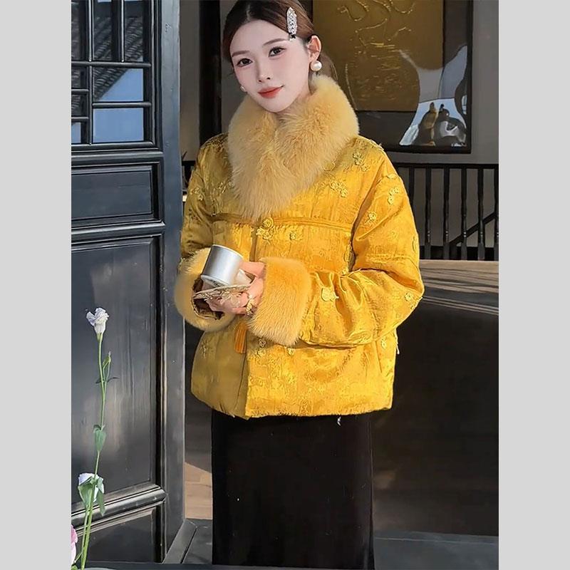 新中式国风巨好看的初冬复古上衣