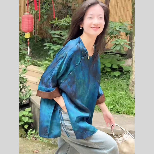 新中式女装国风上衣年轻版