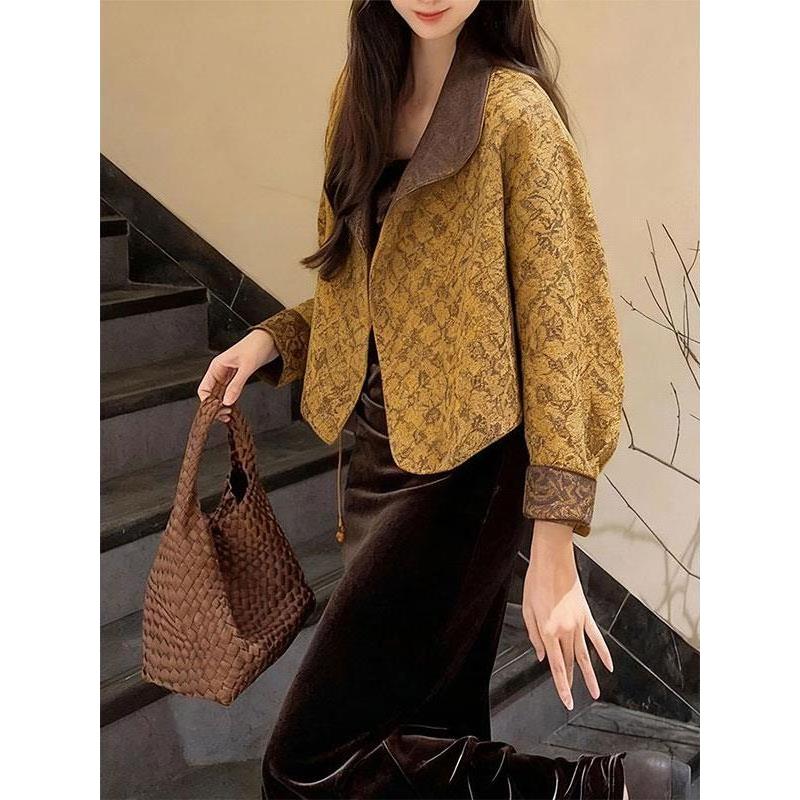 新中式女装国风外套2025复古上衣