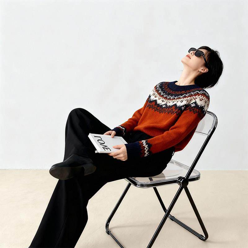 设计感慵懒高级感针织毛衣女款2026春秋新款爆款可外穿内搭上衣女,女装/女士精品,大码内搭,淘宝优惠券,粉丝福利购,淘宝优惠卷