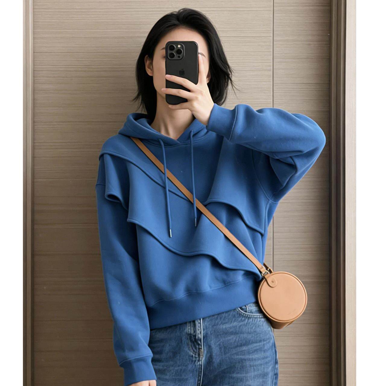 今年流行漂亮慵懒独特宽松上衣