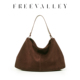 FREE 磨砂牛皮托特包单肩斜挎包包 复古时尚 VALLEY 自由谷秋冬新品