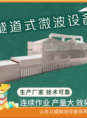 流水线式大麦虫膨化机 黄粉虫烘干机 面包虫微波烘干设备 现货