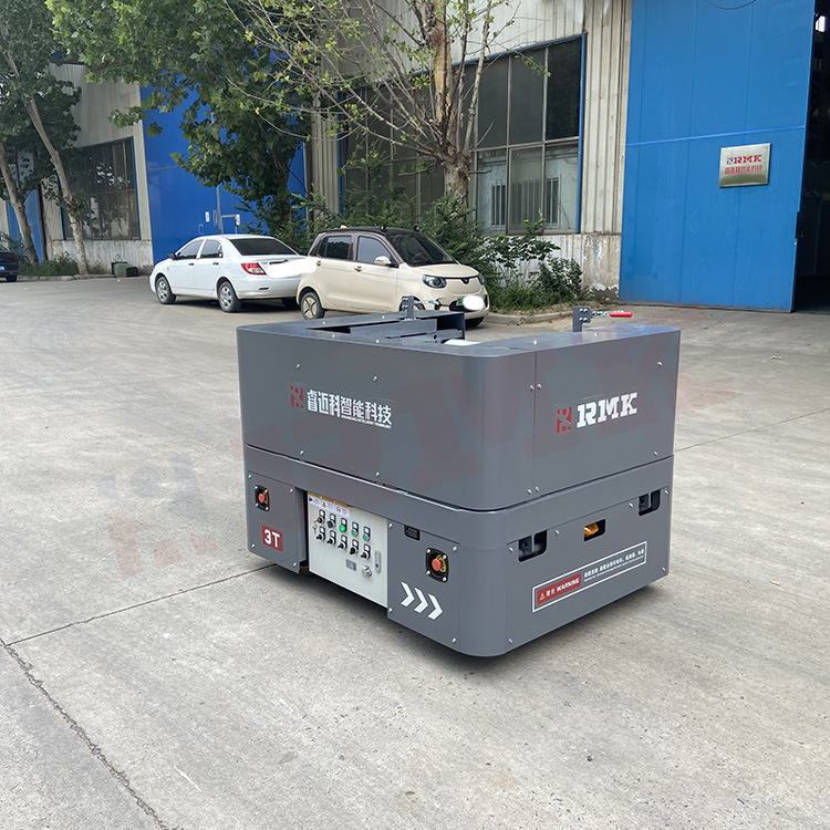 可转弯电动无轨电动平板车 电池卷材电动平车 40吨无轨平板运输车