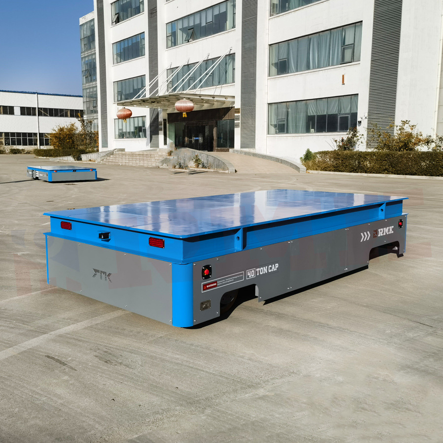 10吨电动地平车 无轨蓄电池电动平车 非标厂房搬运重物使用