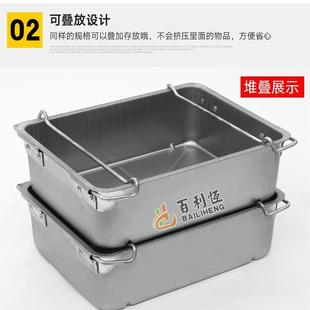 铁盒子铁箱子白铁皮防渗漏铁皮箱接油盘镀锌不漏水周转箱优惠