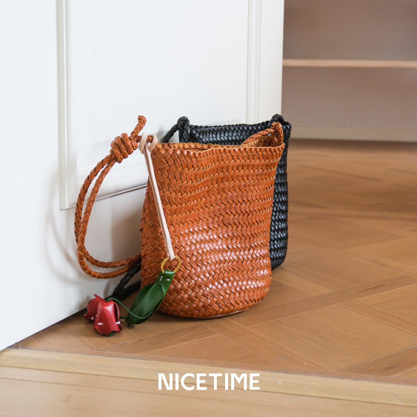 NICETIME[吴昕同款]编织包