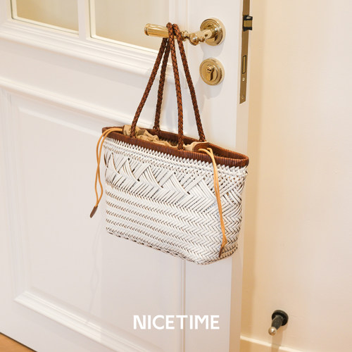 NICETIME手工编织菜篮子包