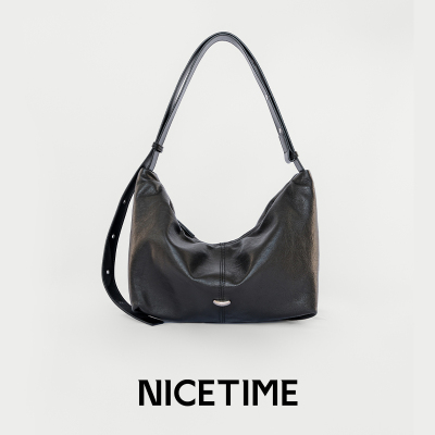 NICETIME慵懒通勤hobo月牙包