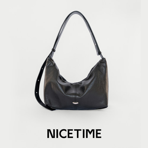 NICETIME慵懒通勤hobo月牙包