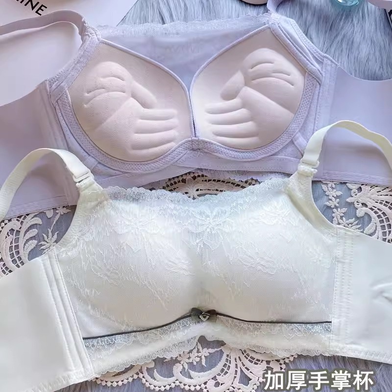 性感蕾丝抹胸内衣女小胸聚拢