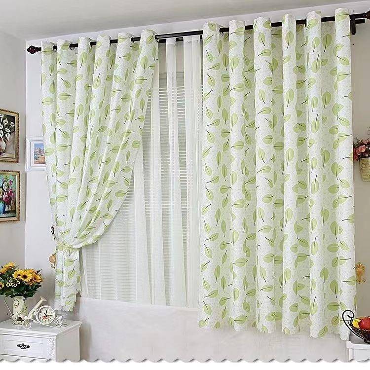 窗帘布成品特价清仓包邮宿舍飘窗短帘半遮光布客厅卧室阳台小窗帘