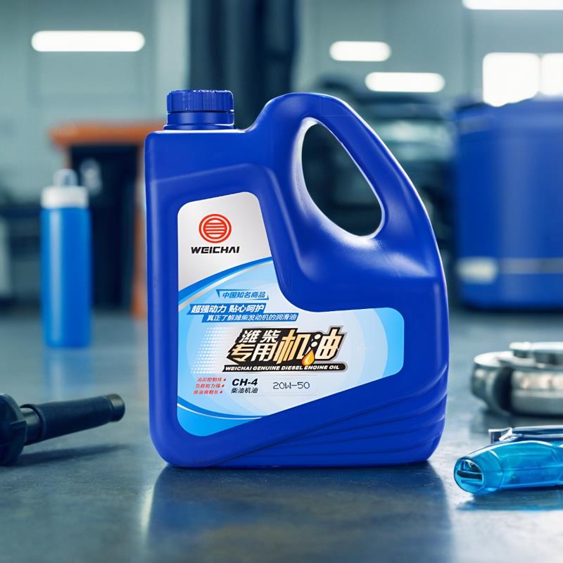 原厂潍柴专用机油CH-4原厂正品15W-40/20W-50柴油发动机机油4L