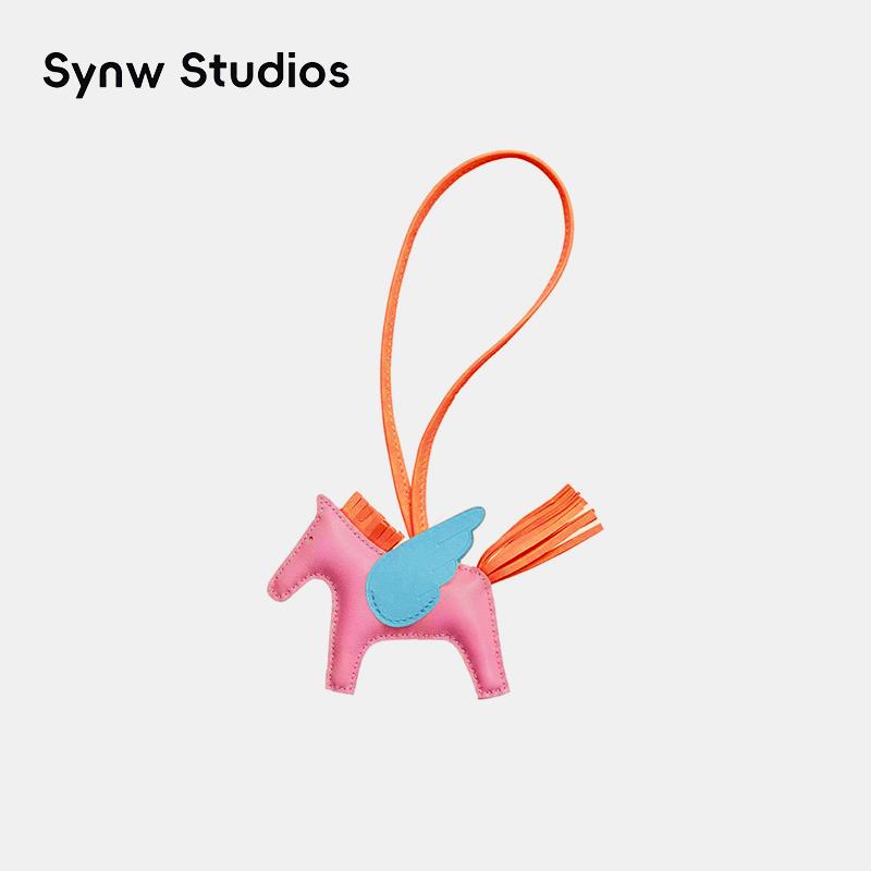 SYNW「挂件」包包小飞马车挂钥匙扣【莞产版】纯手工制Rodeo吊饰