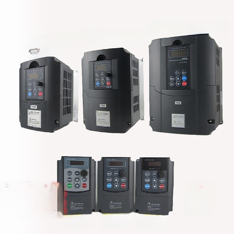 变频器风机给水泵通用三相380V220单相1.52.23.7.5.518.5Kw泰克