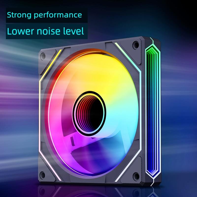 海中神 棱镜6Pro6代三面镜4PRO机箱散热风扇12CM神光同步ARGB PWM