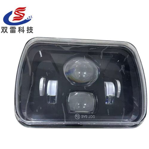 现货55WLED前大灯5×7寸方灯改装牧马人大灯皮卡货车越野车前杠灯