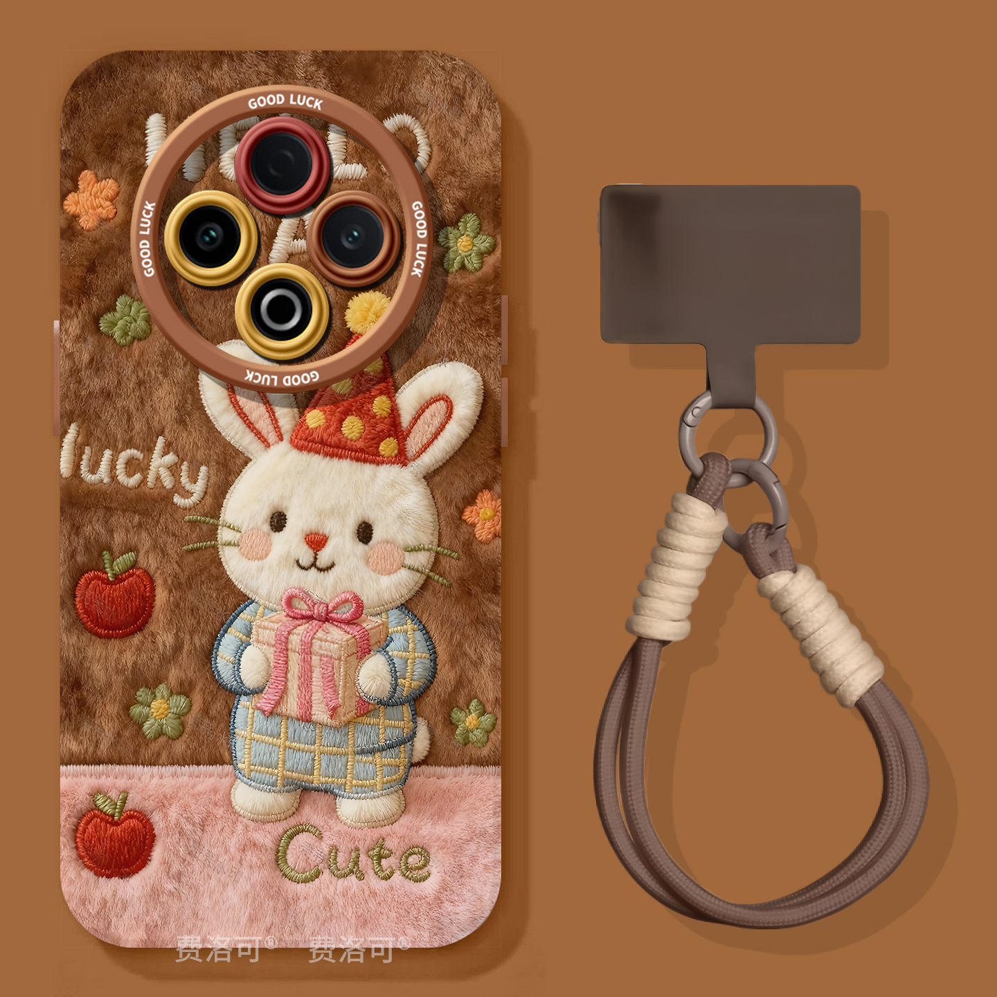 美拉德兔适用vivoY500手机壳女款y300pro保护套y95硅胶GT软vivoy97圣诞秋冬y200i外壳y19y33s新款y35防摔y100