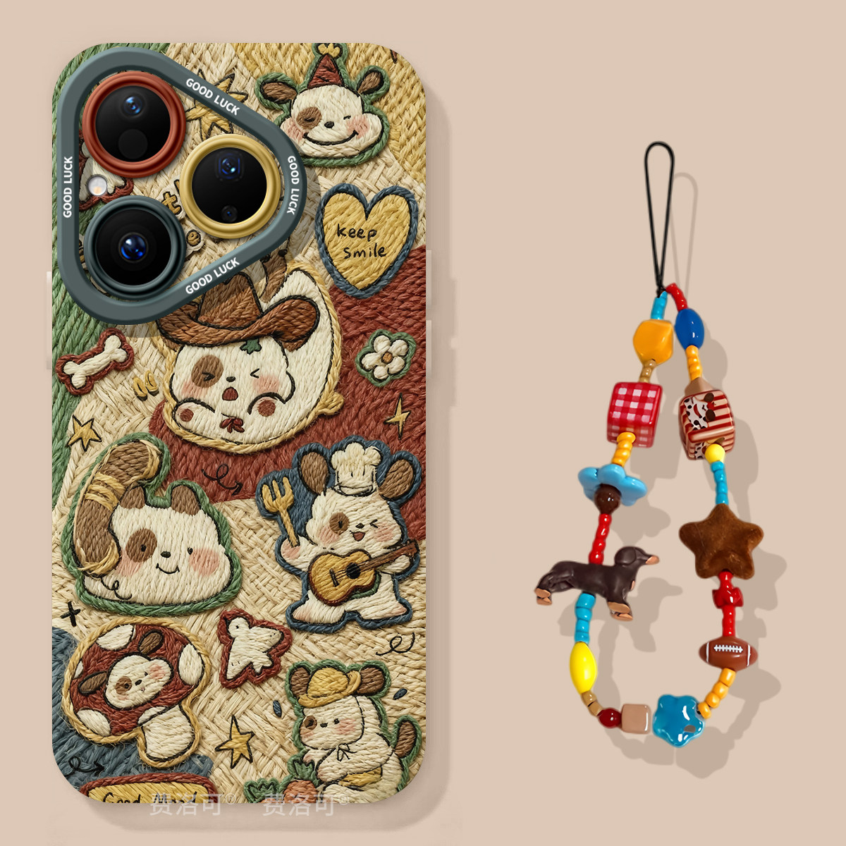 厨师小狗适用华为Pura80手机壳Pura70pro套p60pro+新款p50硅胶p40保护p7o加p30好看p20高级外壳高端p70ultra