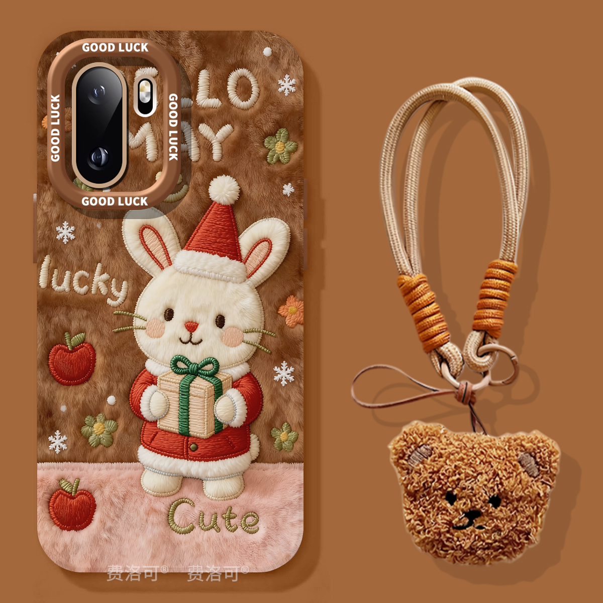 圣诞小兔适用1加ace6手机壳2026新年新款ace5pro镜头ace5ultra女款保护壳硅胶ace3小众高颜值ace女15外壳高级