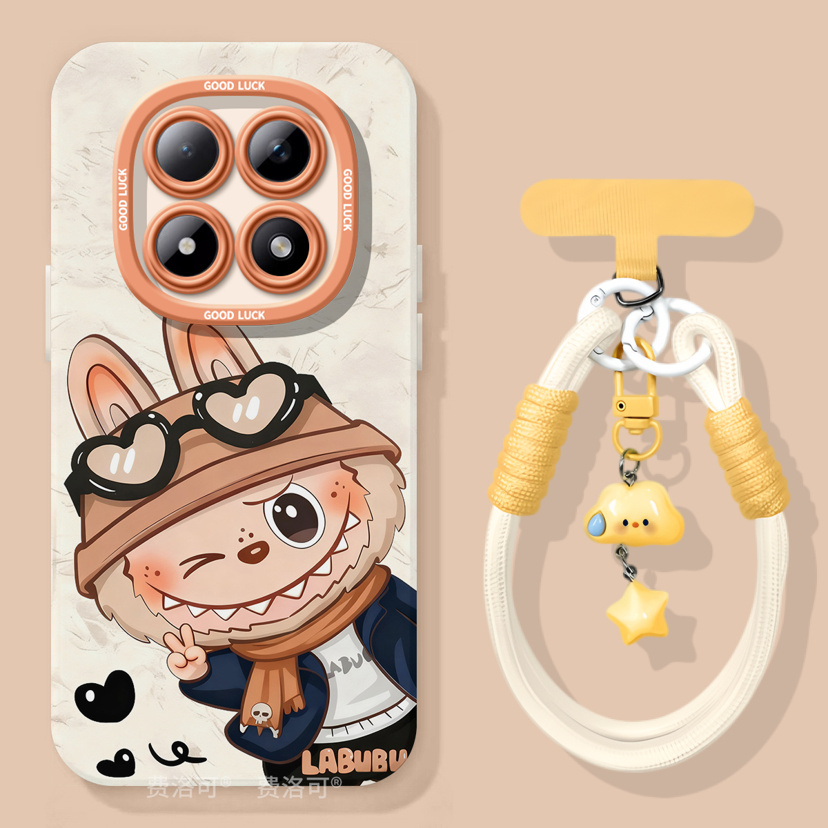 探头小布适用红米turbo4pro手机壳note13新款note15pro男款12防摔turbo3软10硅胶8的7redminote9小米高颜值套