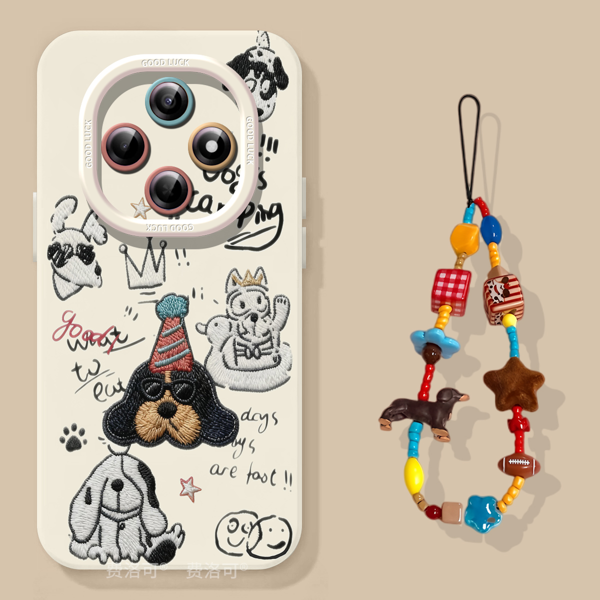 趣刺绣狗适用oppoa6pro手机壳2025新款A6B保护套A5软硅胶a97超火a95全包opop镜头a93小众高级a92s女款a91防摔