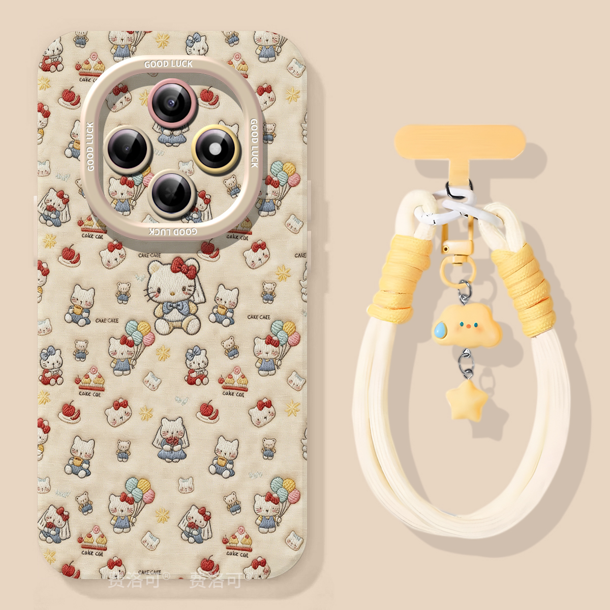 气球小猫适用oppoa6pro手机壳2025新款A6B保护套A5软硅胶a97超火a95全包opop镜头a93小众高级a92s女款a91防摔