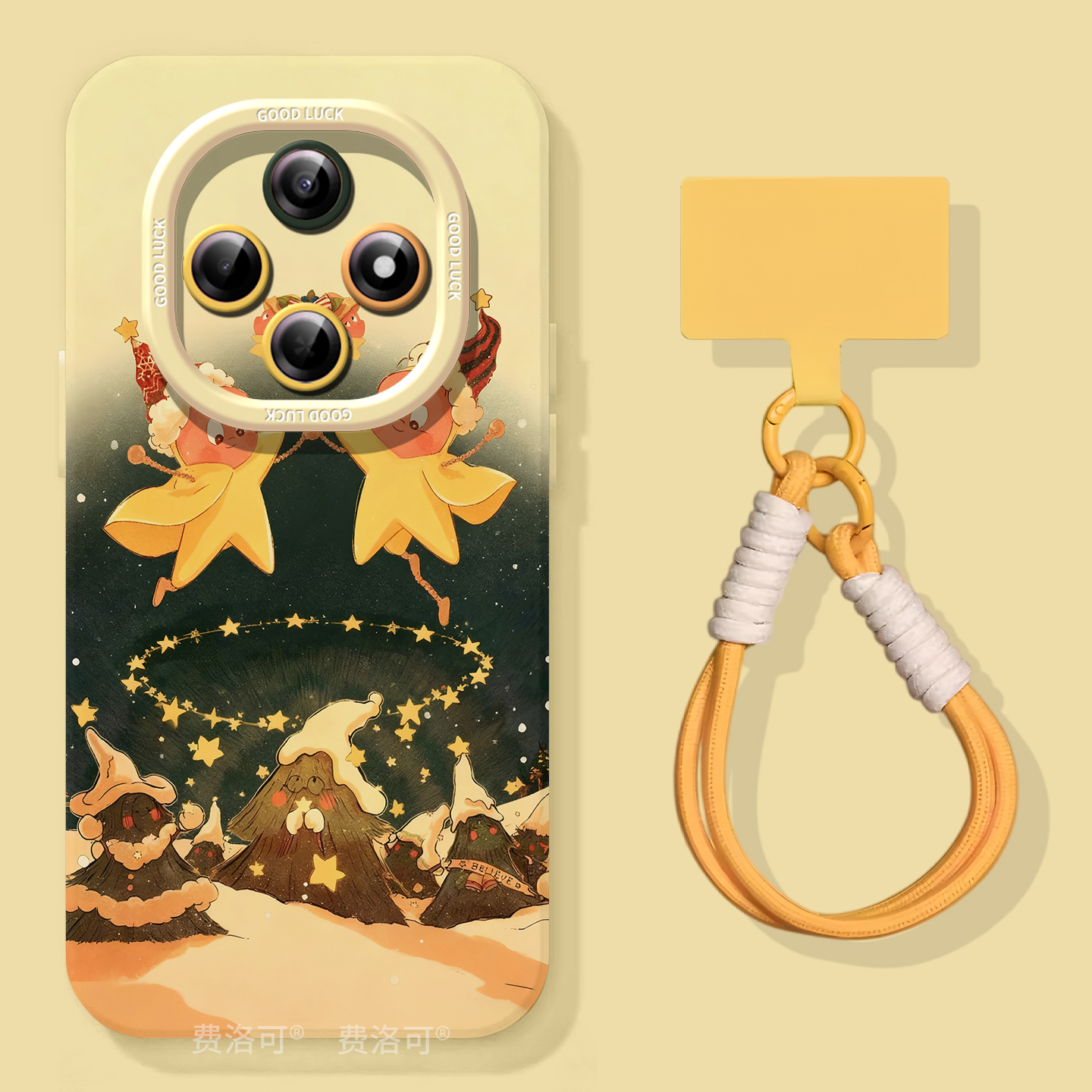 星星人适用oppoa6pro手机壳2025新款A6B保护套A5软硅胶a97保护a95全包opop镜头a93小众高级感a92s女款a91圣诞